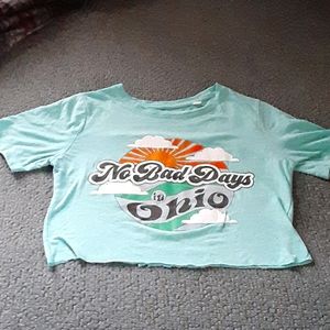 ROYCE graphic crop tee